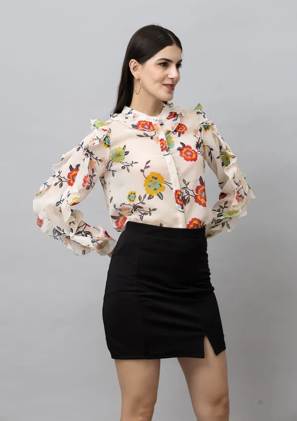 Ruffled_Shirt_For_Women