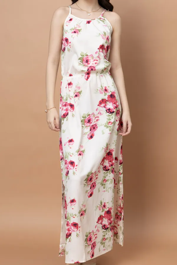 Floral_Printed_Noodle_Strap_Maxi_Dress