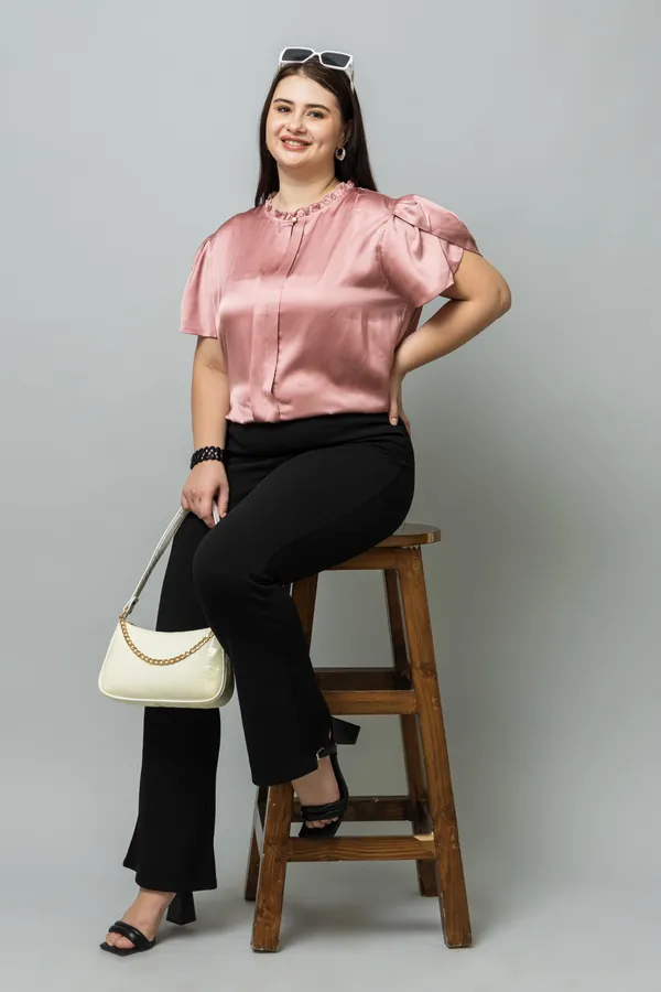 Tulip_Sleeves_Satin_Top