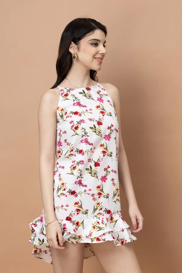 Floral_Printed_Cross_Back_Trapeze_Dress