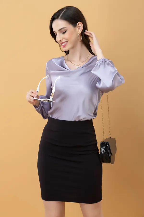 Cowl_Neck_Satin_Top