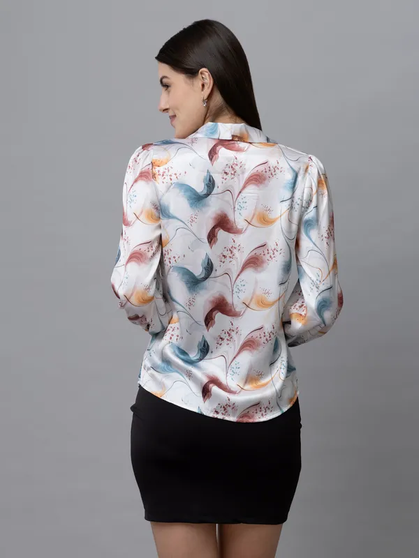 Printed_Tie-Up_Satin_Top