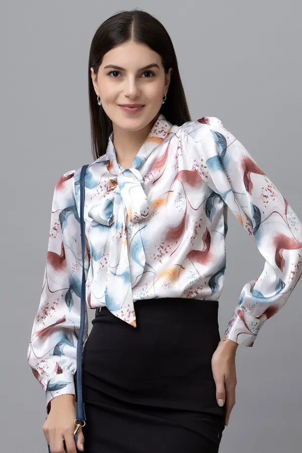 Printed_Tie-Up_Satin_Top