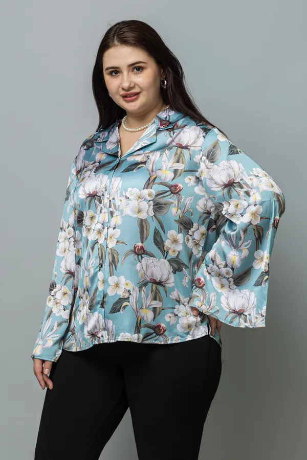 Slit_Sleeves_Satin_Shirt
