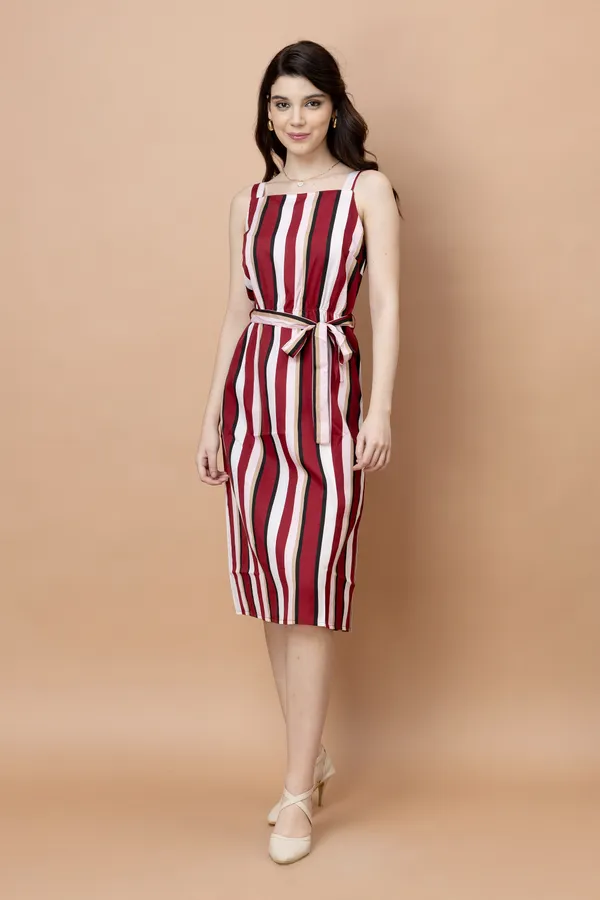 Stripes_Printed_Straight_Dress