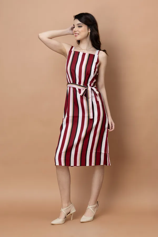 Stripes_Printed_Straight_Dress
