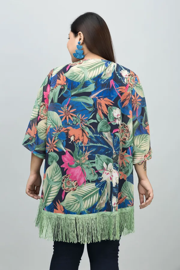 Women's_Plus_Size_Tropical_Print_Kimono_For_Women