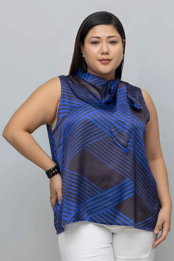 Women's_Plus_Size_Geometric_Print_Sleeveless_Satin_Top