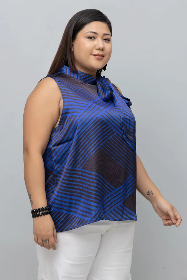 Women's_Plus_Size_Geometric_Print_Sleeveless_Satin_Top