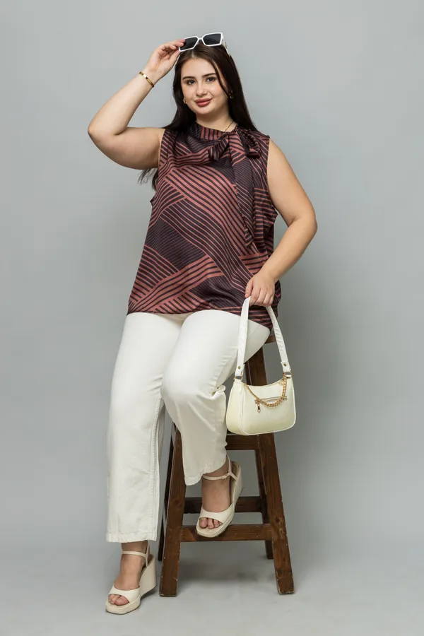 Striped_Sleeveless_Satin_Top
