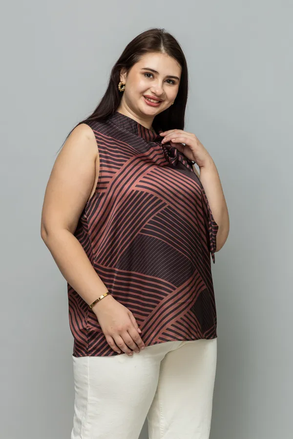 Striped_Sleeveless_Satin_Top