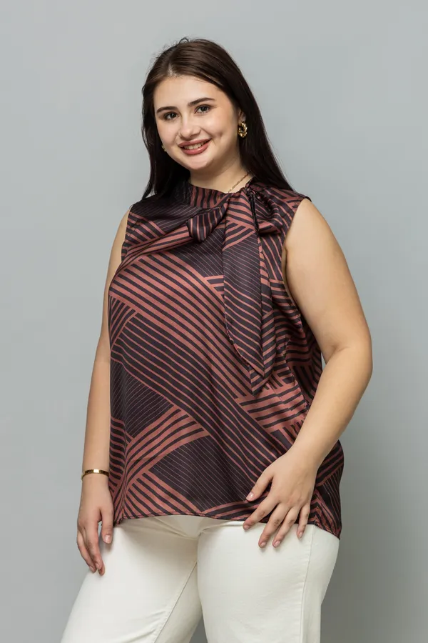 Striped_Sleeveless_Satin_Top