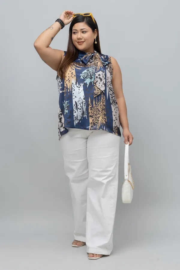 Women's_Plus_Size_Animal_Print_Sleeveless_Satin_Top