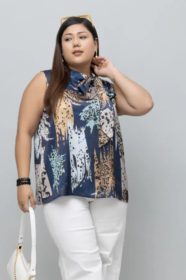 Women's_Plus_Size_Animal_Print_Sleeveless_Satin_Top