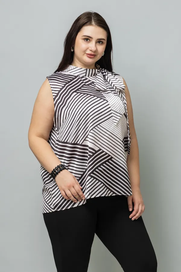 Striped_Sleeveless_Satin_Top