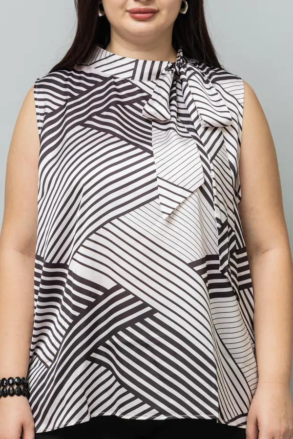 Striped_Sleeveless_Satin_Top