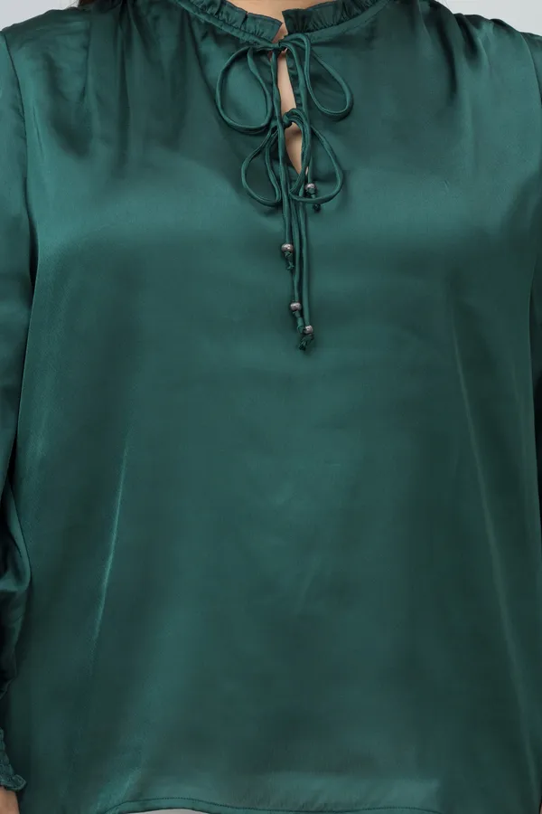 Smocking_Satin_Top