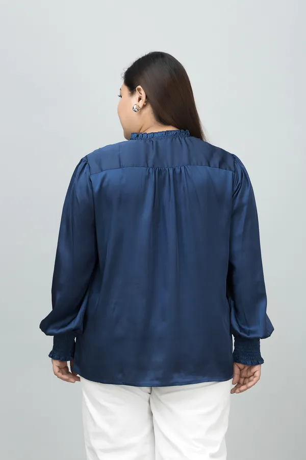 Smocking_Satin_Top