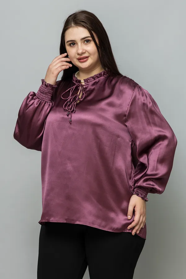 Smocking_Satin_Top
