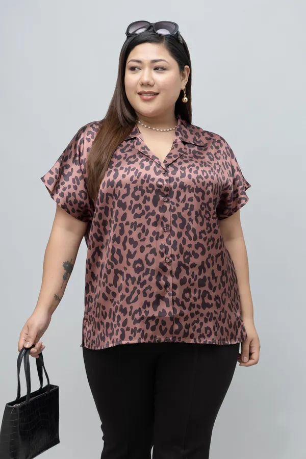 Women's_Plus_Size_Abstract_Print_Satin_Shirt