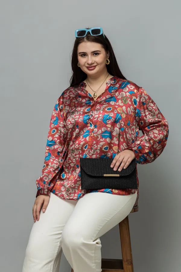 Band_Collar_Casual_Satin_Shirt