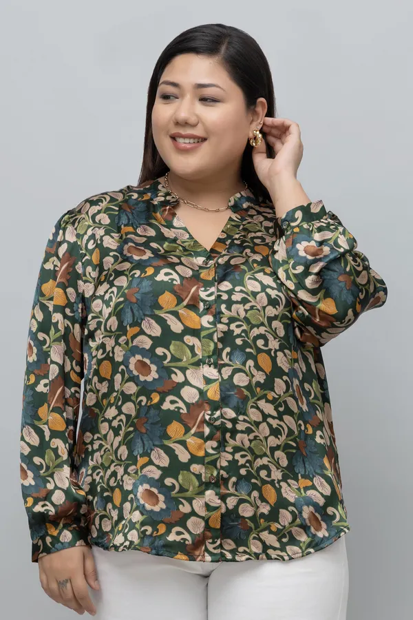 Women's_Plus_Size_Floral_Print_Shirt__For_Women