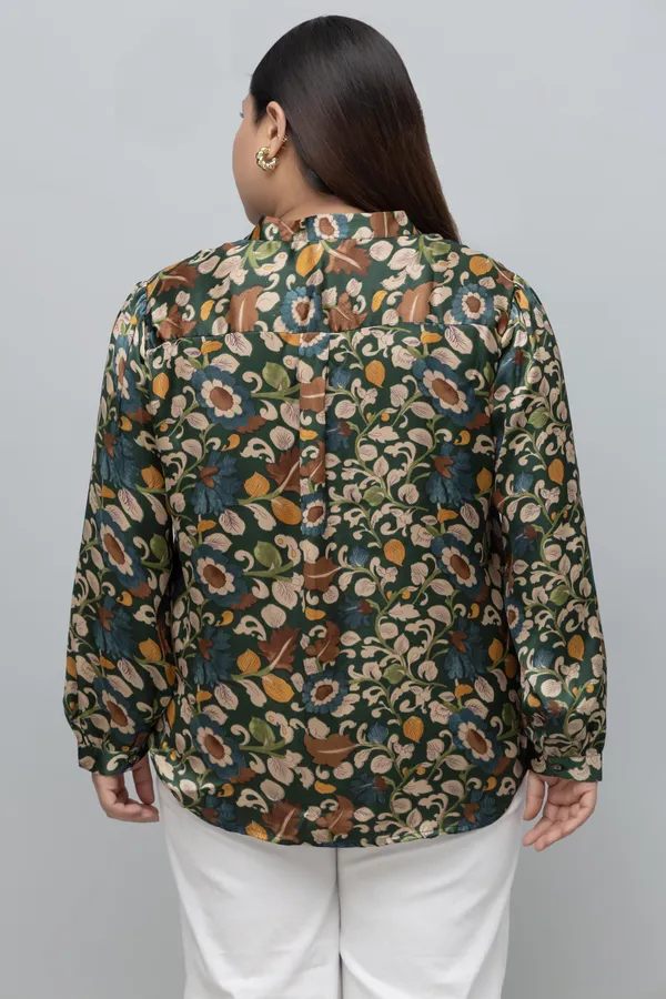 Women's_Plus_Size_Floral_Print_Shirt__For_Women