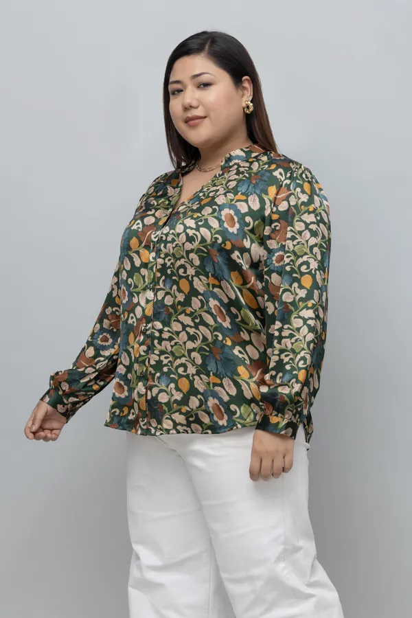 Women's_Plus_Size_Floral_Print_Shirt__For_Women