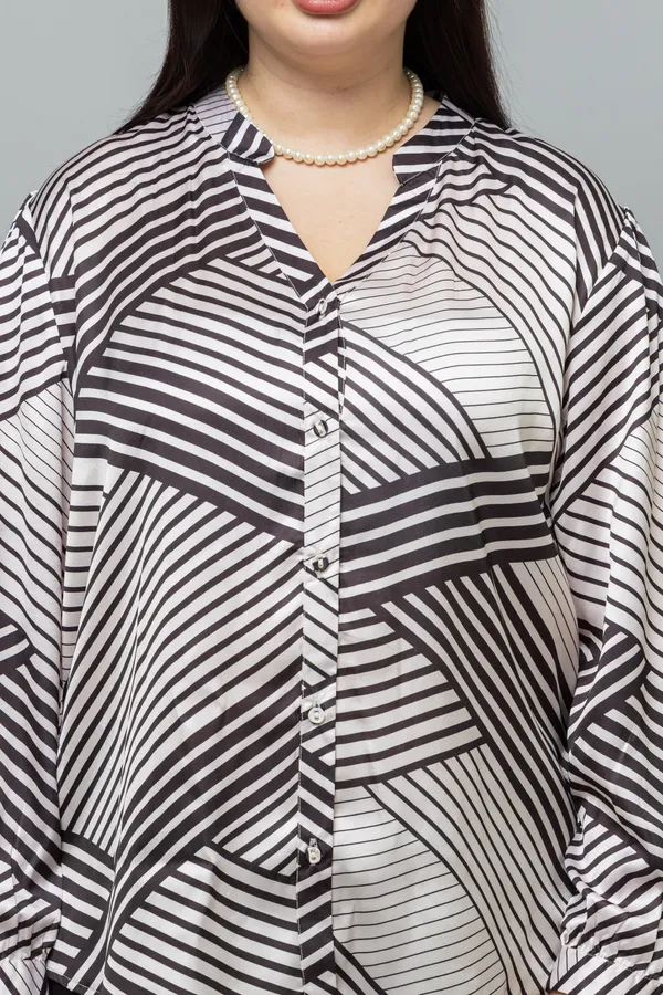 Band_Collar_Casual_Satin_Shirt