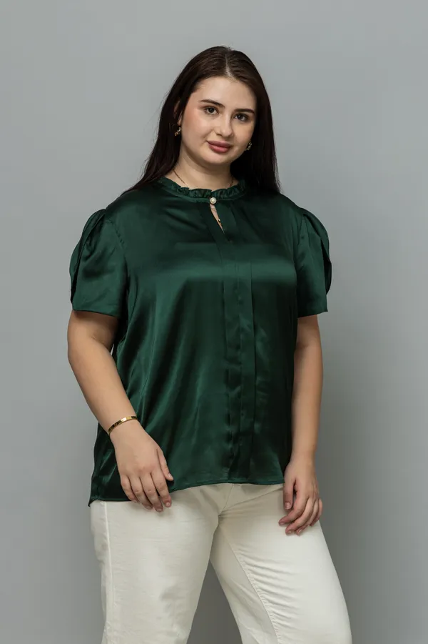 Tulip_Sleeves_Satin_Top