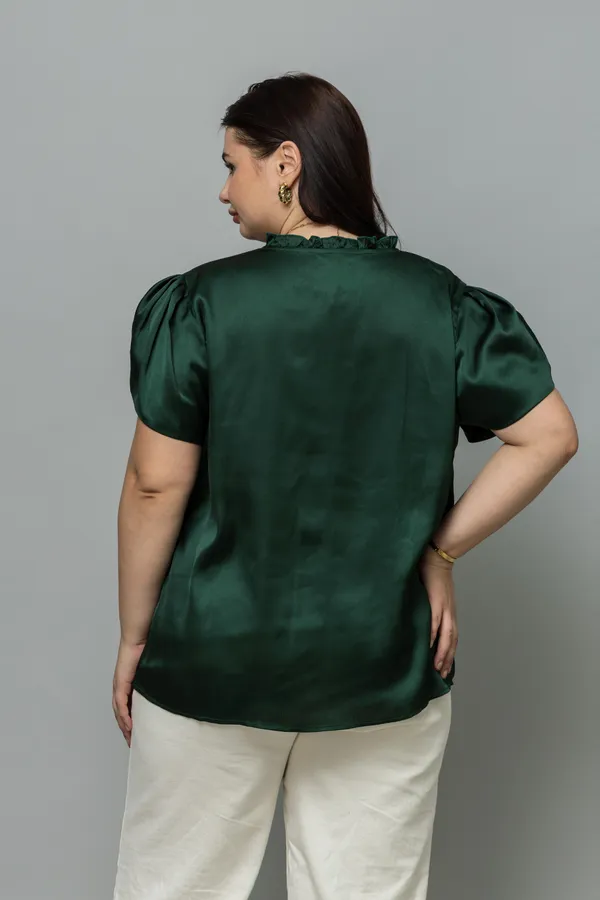 Tulip_Sleeves_Satin_Top