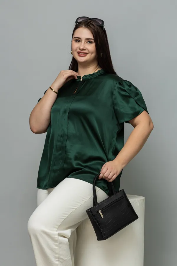 Tulip_Sleeves_Satin_Top