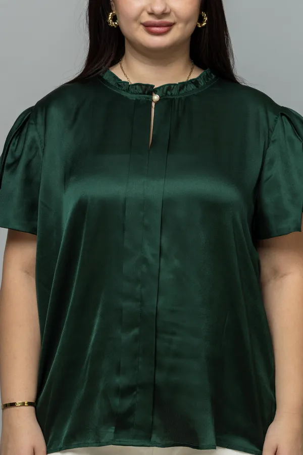 Tulip_Sleeves_Satin_Top