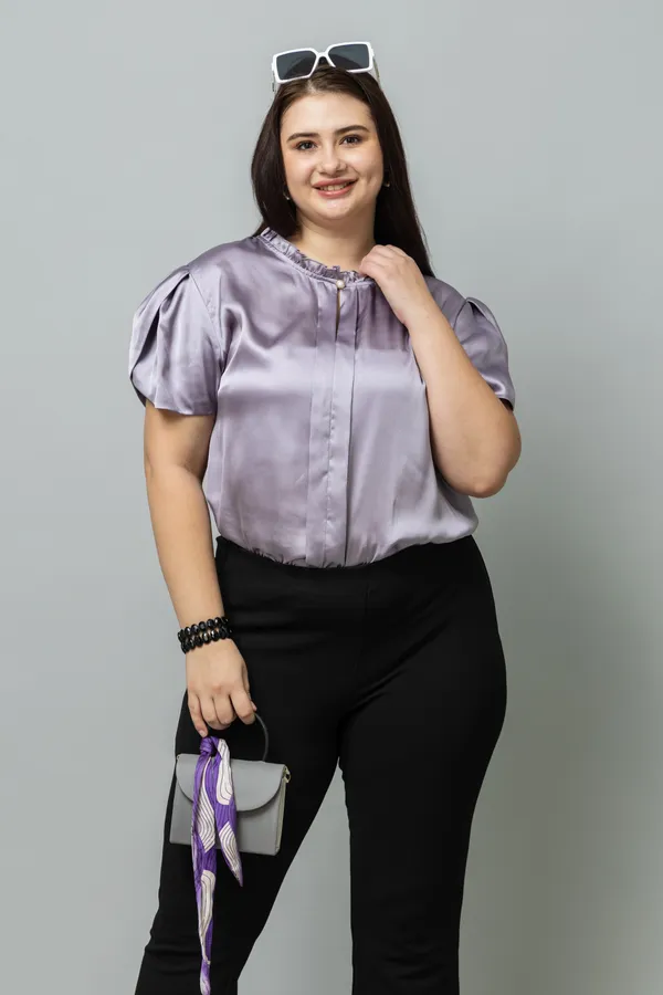 Tulip_Sleeves_Satin_Top