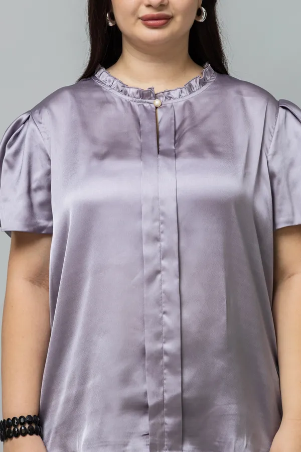 Tulip_Sleeves_Satin_Top