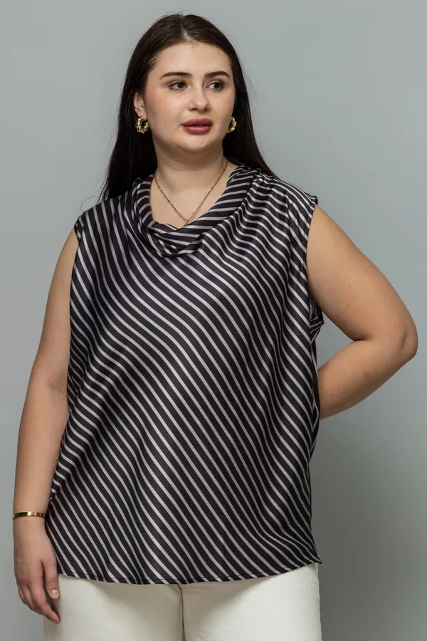 Striped_Satin_Cowl_Neck_Top