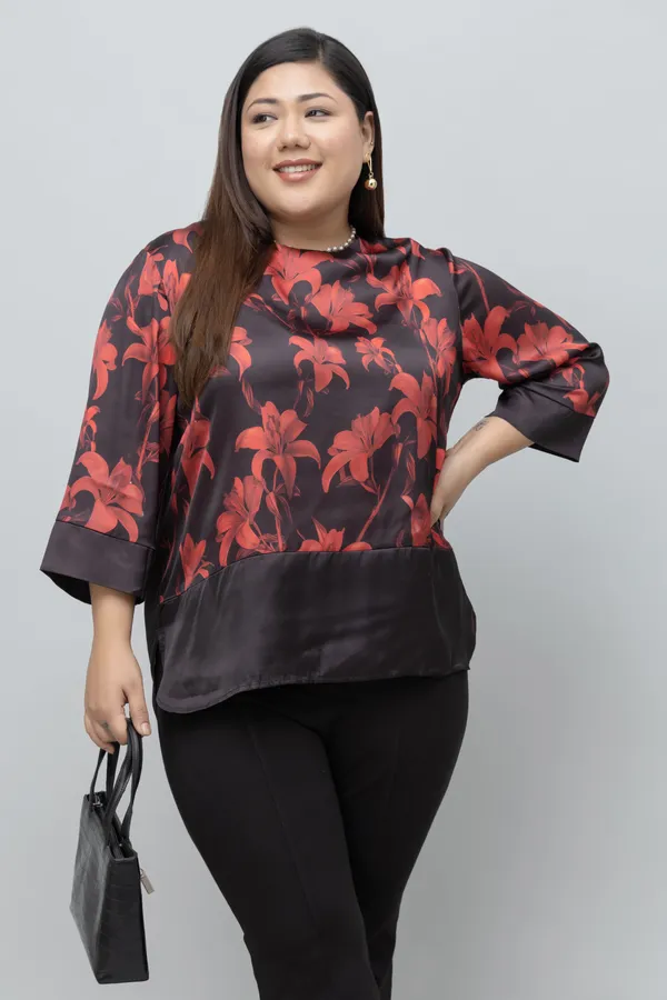 Colorblocked_Casual_Satin_Top