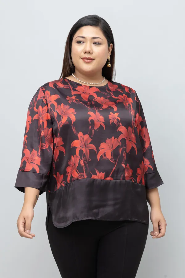 Colorblocked_Casual_Satin_Top