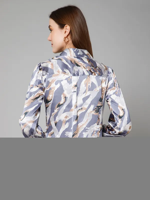 Abstract_Casual_Satin_Shirt