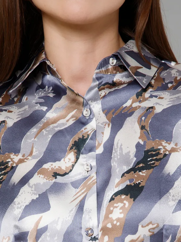 Abstract_Casual_Satin_Shirt