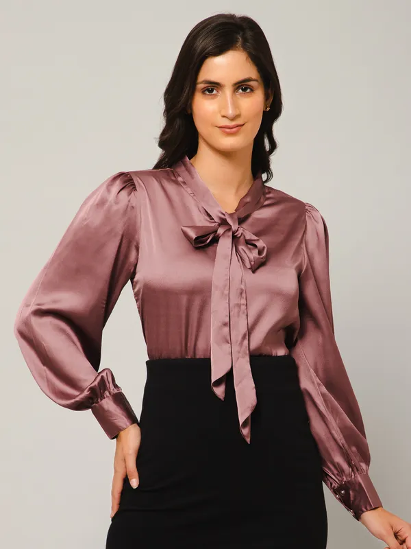 Tie_Neck_Satin_Top
