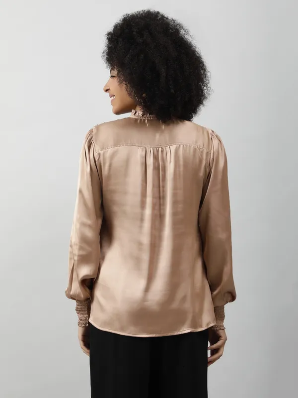 Smocking_Satin_Top