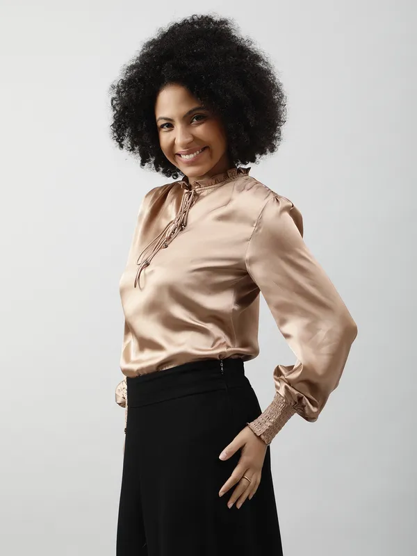 Smocking_Satin_Top