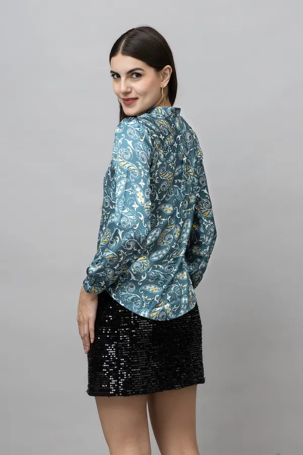 Band_Collar_Casual_Satin_Shirt