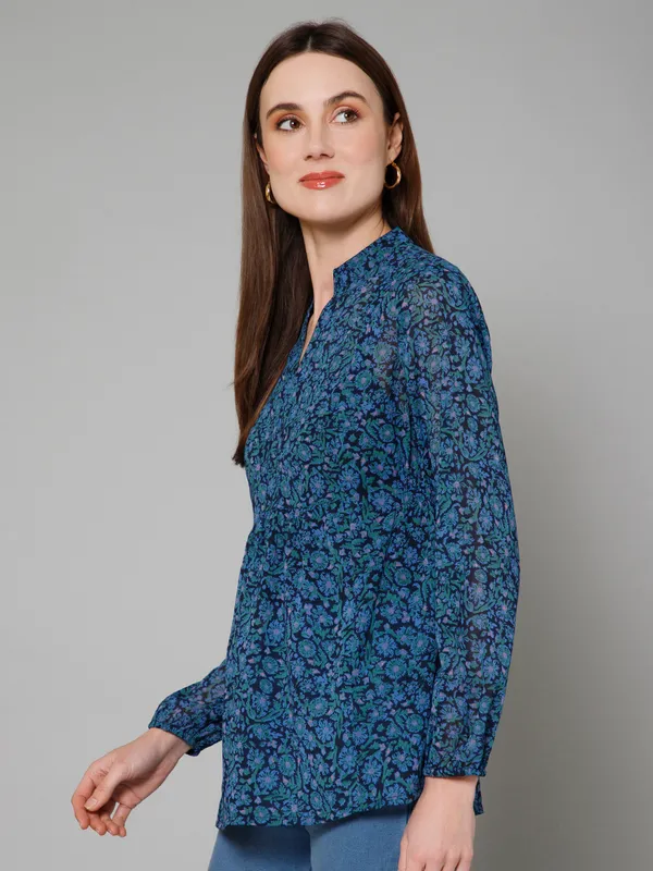 Cinched_Waist_Casual_Top