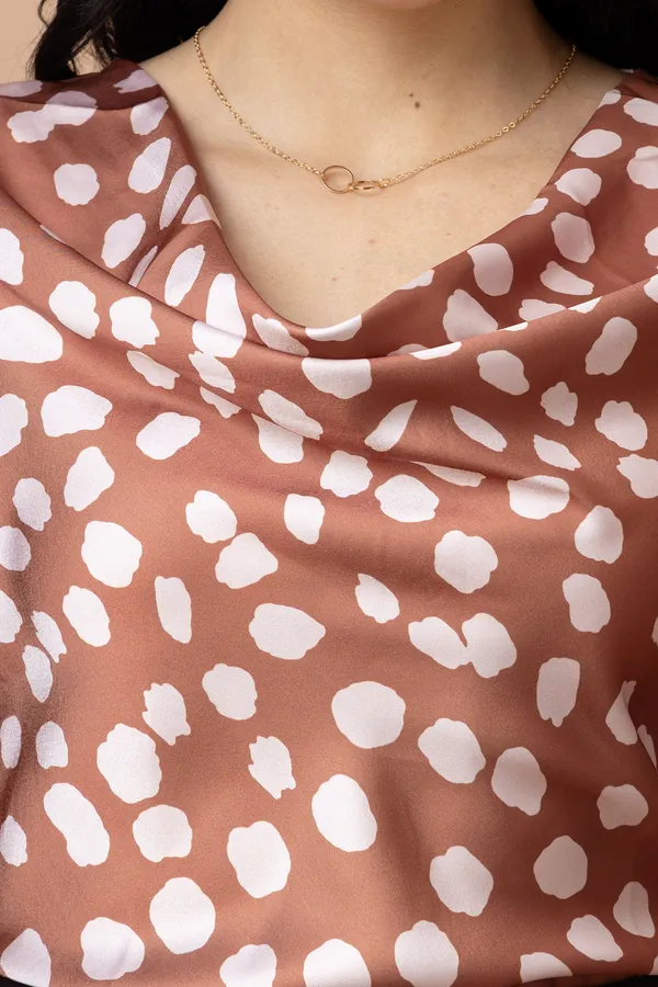 Cowl_Neck_Bell_Sleeves_Satin_Top