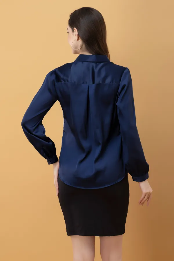 Multicolor_Satin_Printed_Full_Sleeve_Hip_Length_Shirt_For_Women