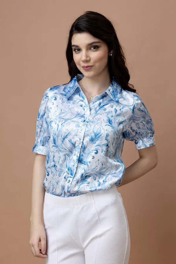 Printed_Cuffed_Sleeves_Casual_Shirt