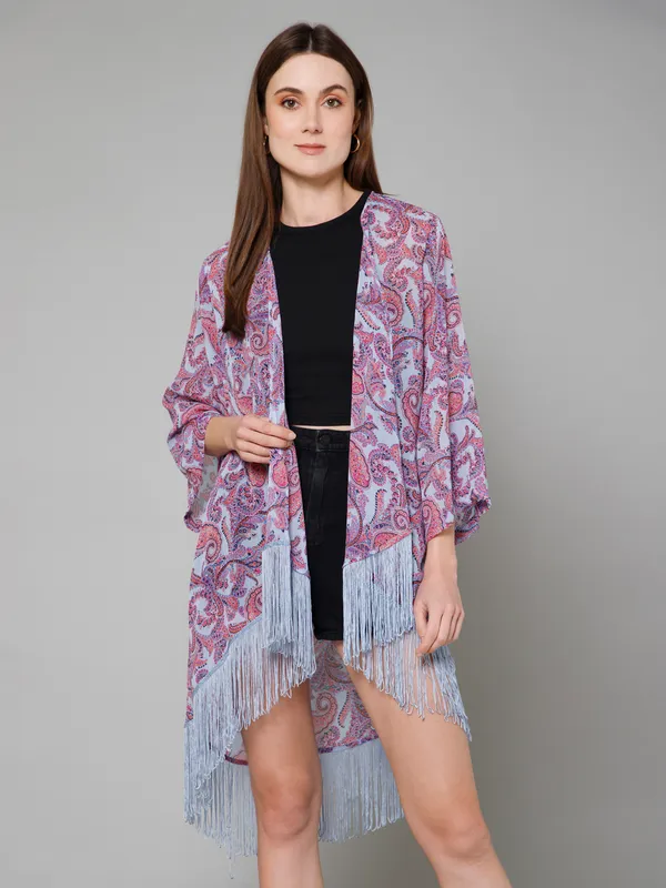 High-Low_Casual_Printed_Kimono