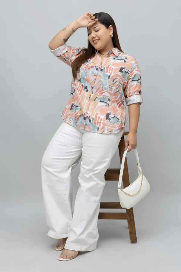 Women's_Plus_Size_Abstract_Print_Shirt